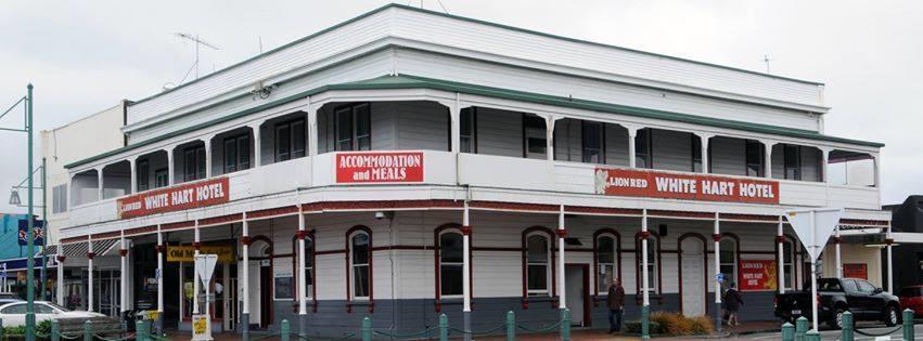 White Hart Hotel Hawera Kültér fotó